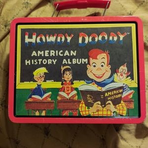 Vintage Howdy Doody metal lunch box